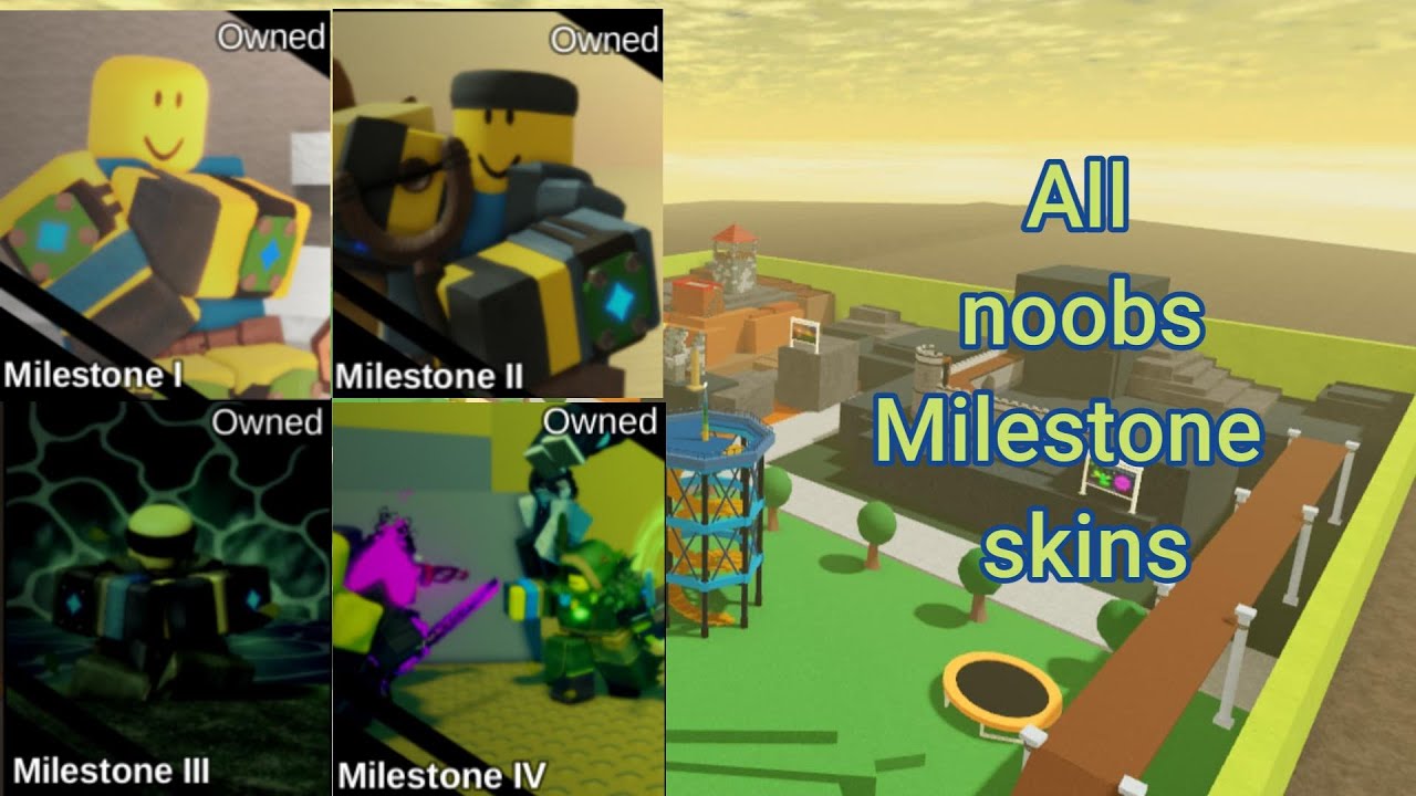 (JOMA) All Noob Milestone skins