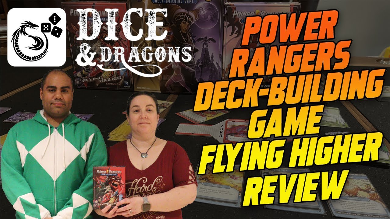 Power Rangers Deck - Building Game Flying Higher Review