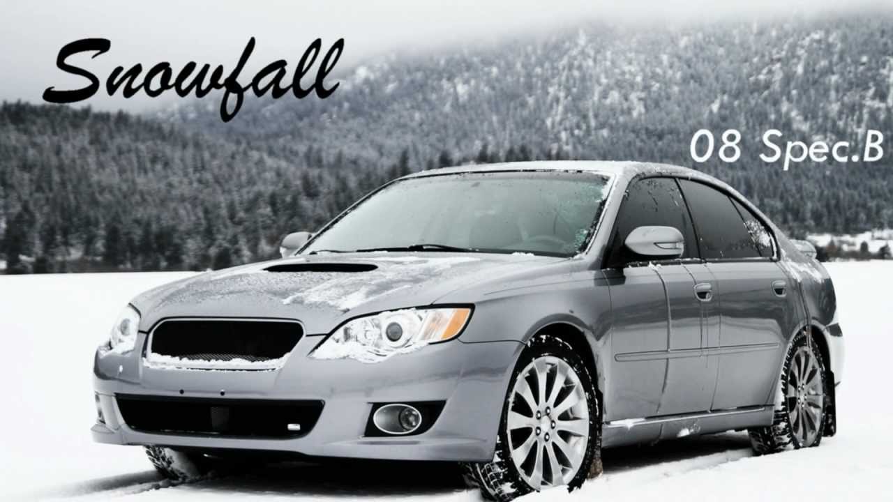Subaru Legacy Spec B Snow Drifting HD