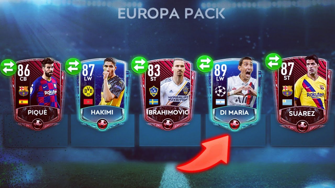 BEST PACK OPENING IN FIFA MOBILE 20 - TOP 10 PACK OPENING BY ITZ TROBEY