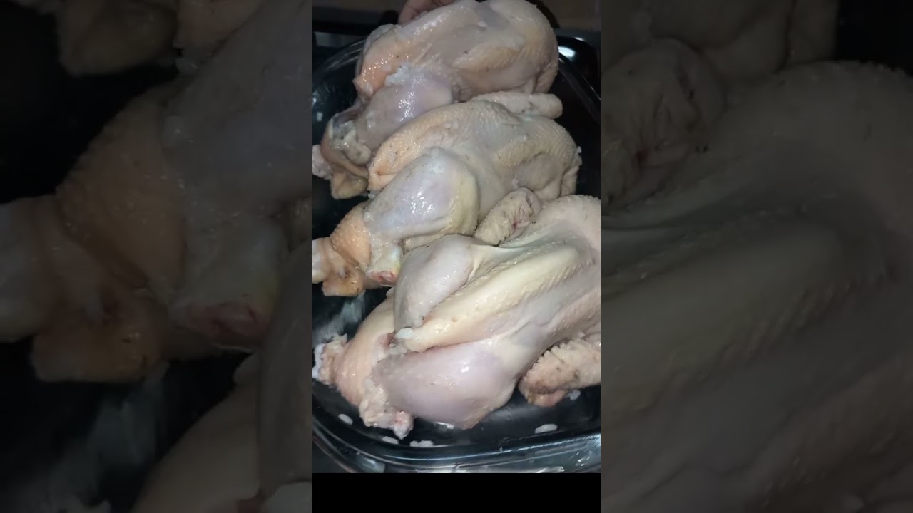 الطريقة الصحيحة ل عمل الفراخ البلدي الحشو 👌و الفراخ من تربيتي 😍 👍 