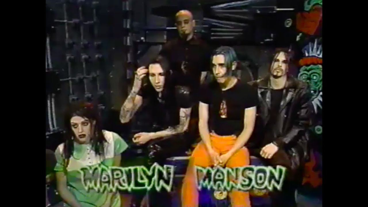 1994 Marilyn Manson on Headbangers Ball MTV