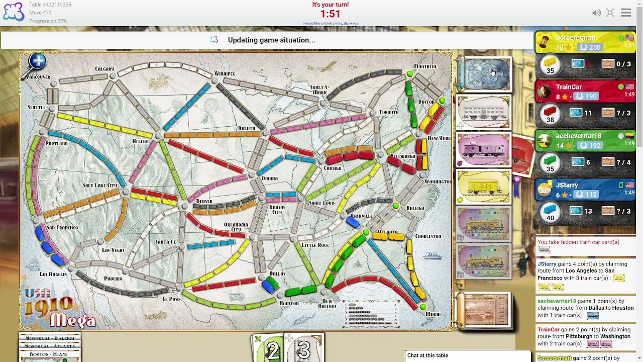 Ticket To Ride: Someone Scores 250 POINTS In This Game!!!