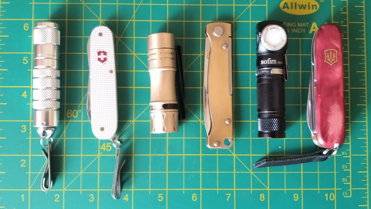 Victorinox і ліхтарі. Мої ліхтарі на EDC. Нове захоплення, яке перетинається з ножами.