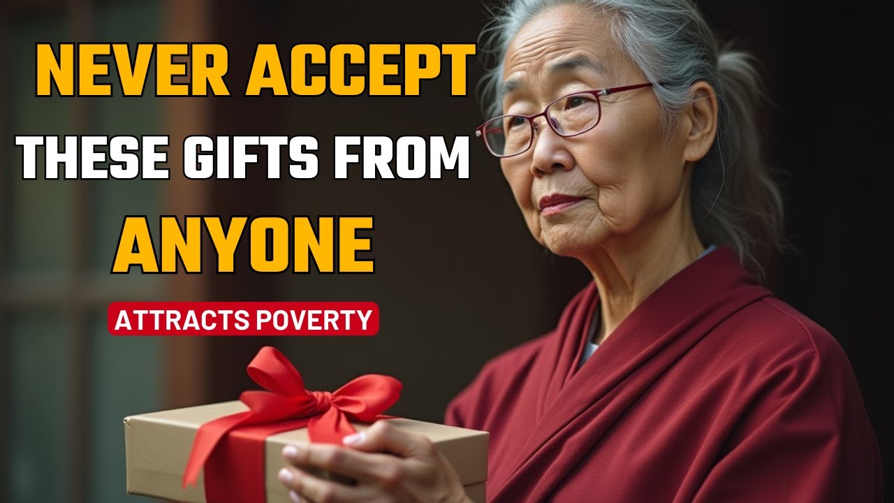 13 Gifts You Should NEVER Accept from ANYONE. Attracts Bad Luck | Buddhist Teachings