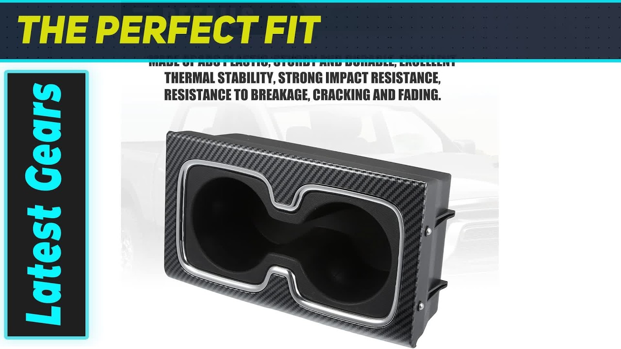 Essential Upgrade! Perfect Car Center Console Cup Holder for Silverado/Sierra Trucks