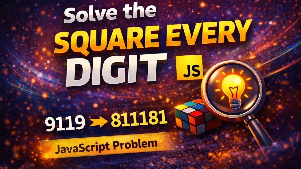 03 - Square Every digit  Kata 7 | بالعربي
