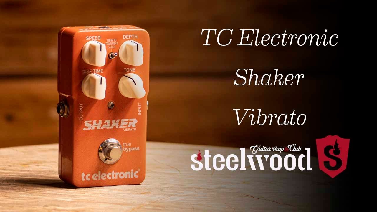 Un efecto de todos los tiempos | TC Electronic Shaker Vibrato