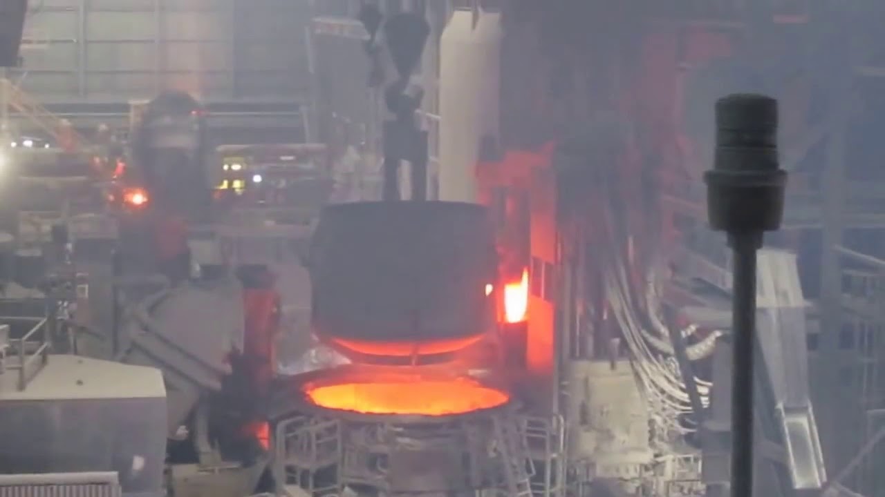 How to make steel, Electric furnace. Come si fa l'acciaio, forno elettrico