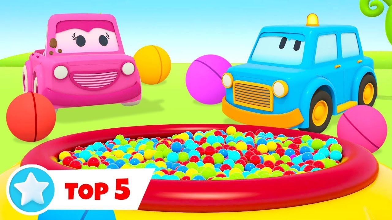 Top 5 lustige Abenteuer für die Kleinsten 🚙🌟 Schlaue Autos Kompilation