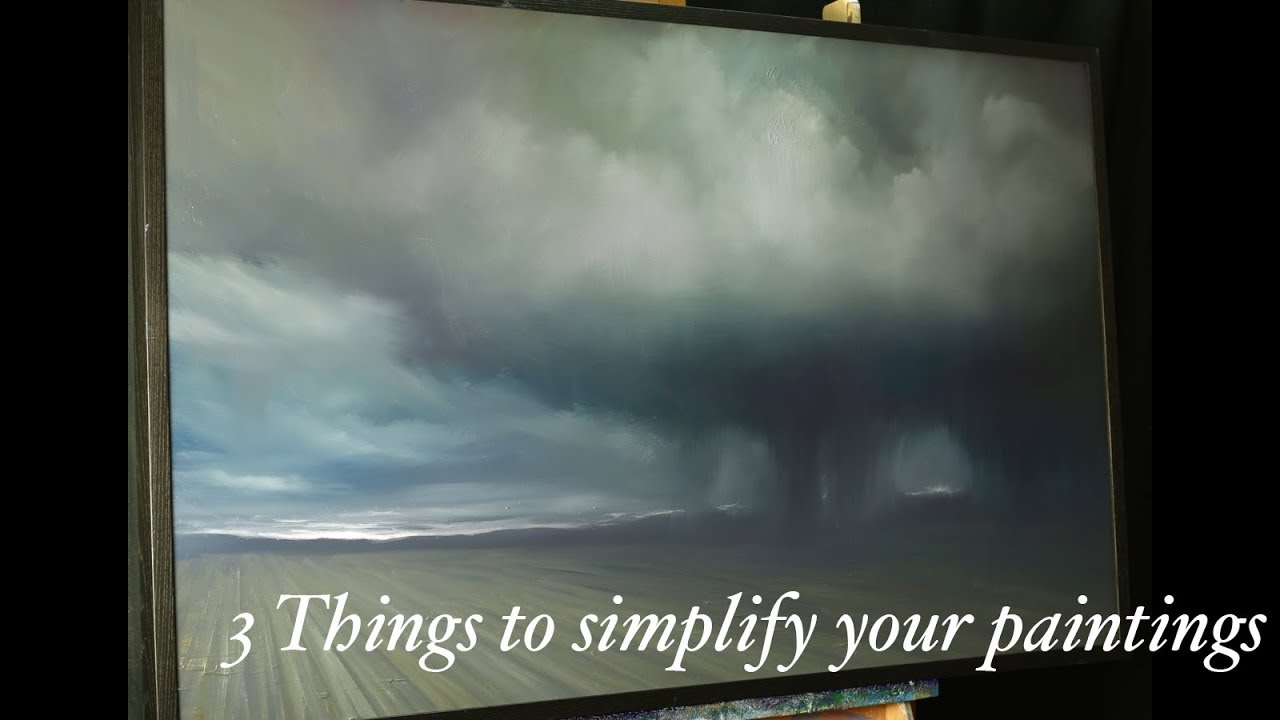 3 things to help simplify and loosen up your painting - with Tim Gagnon