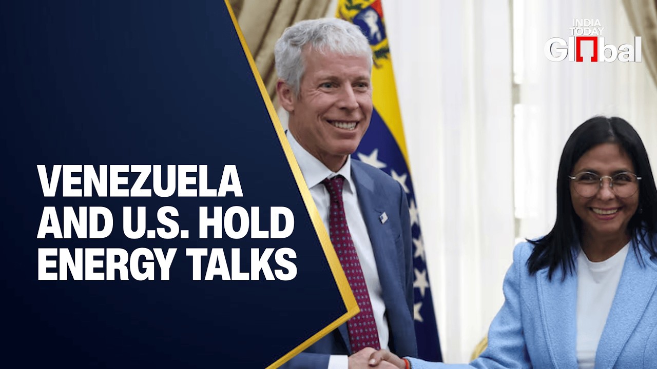 LIVE: Venezuela's Acting President Delcy Rodríguez Meets U.S. Energy Secretary Chris Wright