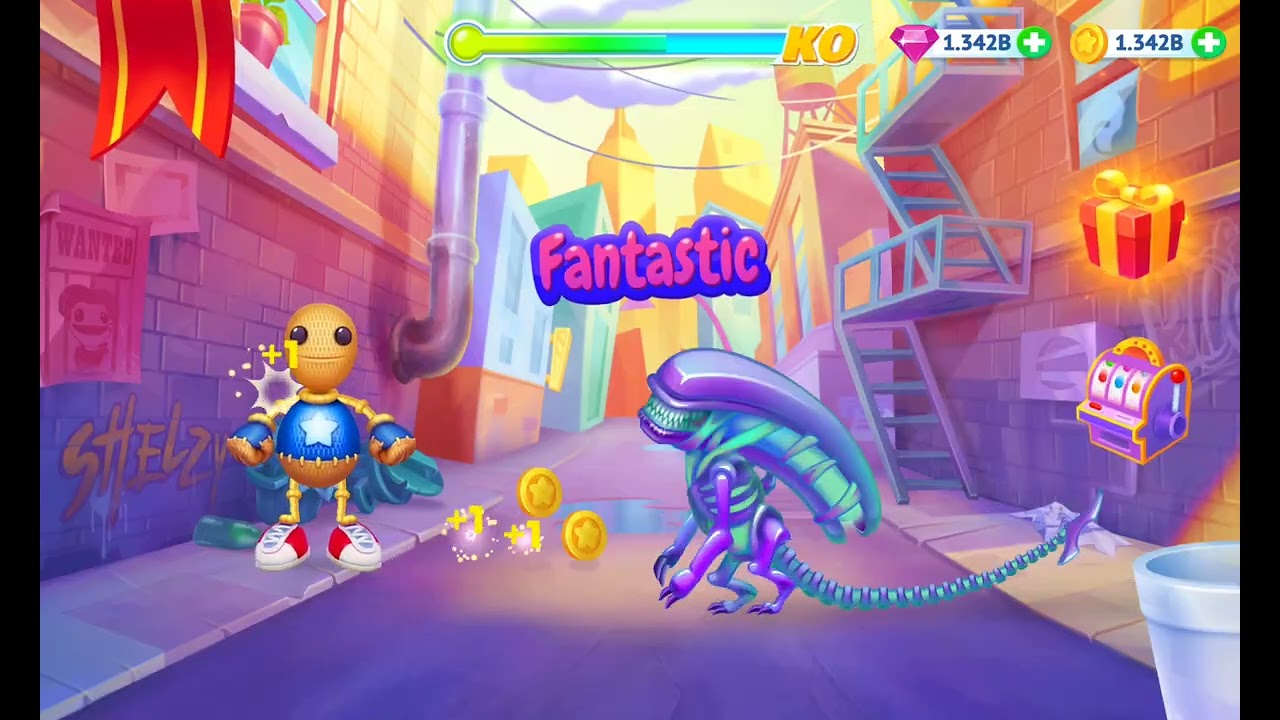 Aliens Kick The Buddy Forever