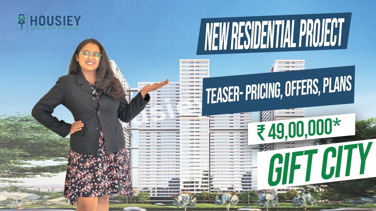 United Siban Gift City | Teaser- Pricing, Offers, Plans | GIFT City Residential Flats