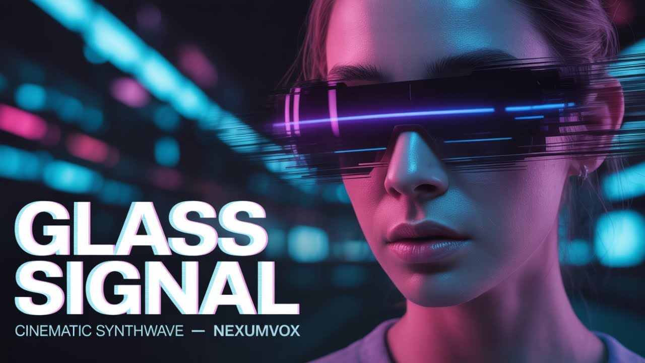 Glass Signal – Cinematic Synthwave Song | NexumVox (AI Retro-Futuristic Music)