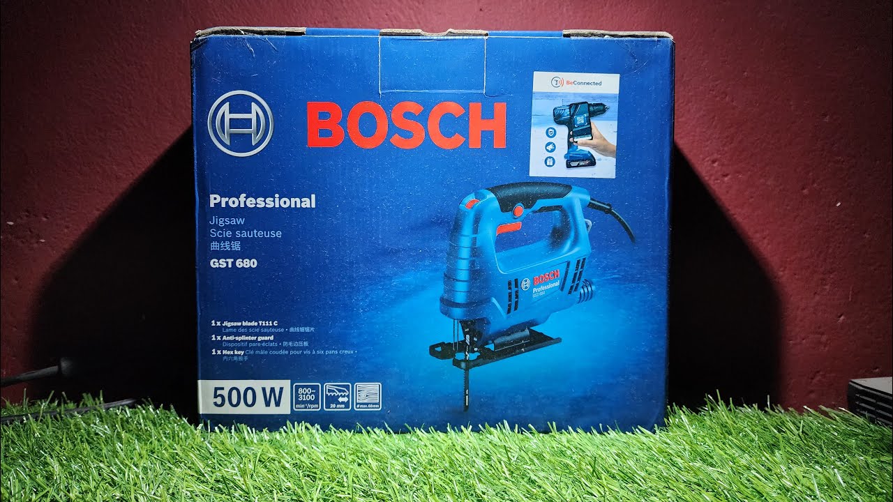 Bosch GST 680 Jigsaw: Precision Cutting Tool | Unboxing and Review