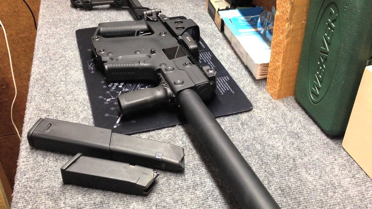 Kriss Vector CRB .45 Carbine review and field strip - How to disassemble