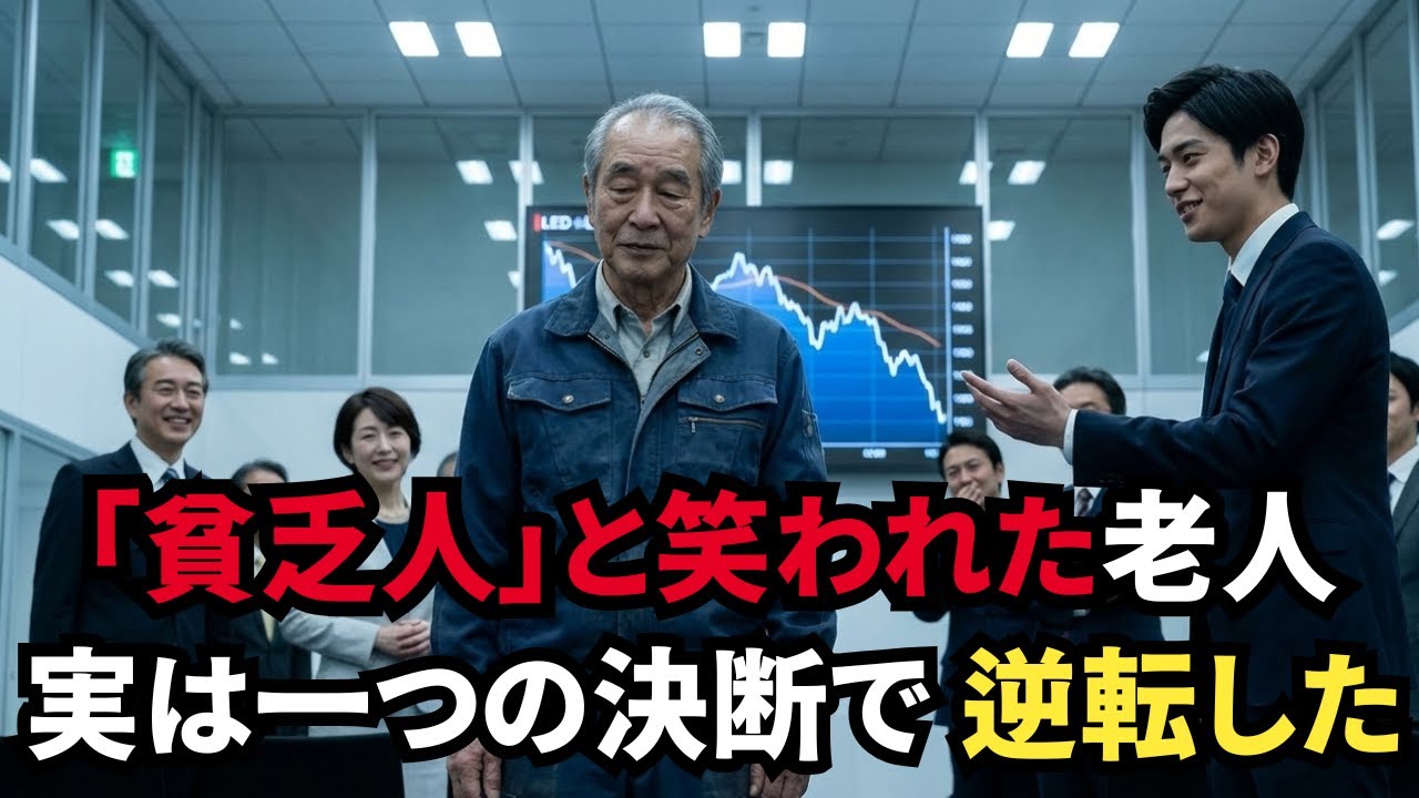 「貧乏人は帰れ」と追い出された老人──爆笑された一言の“代償”、全株売却で会社が震撼。