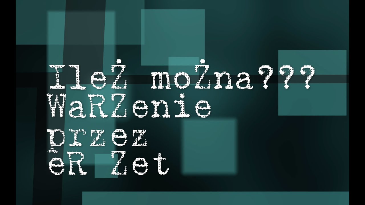 [1000 IBU] IleŻ moŻna??? WaRZenie przez eR Zet