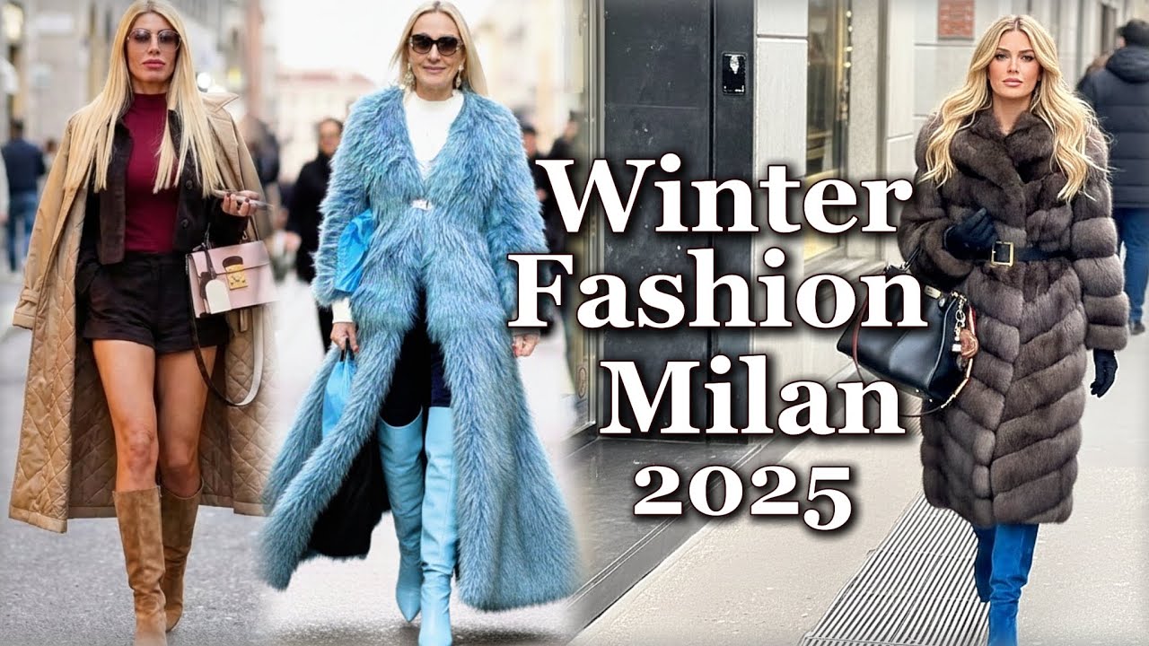 👠🇮🇹👗Winter Street Style Fashion • Luxury street-style outfits dominating 2025