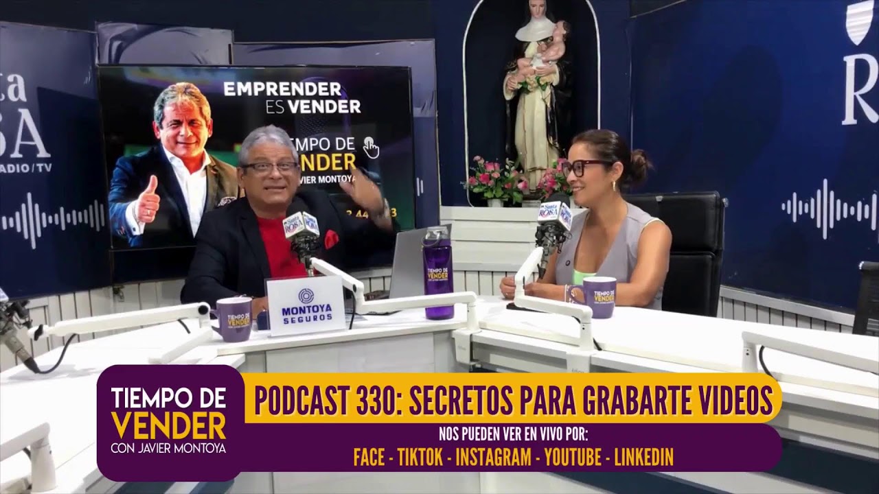 Secretos para grabarte videos - Podcast 330 de Tiempo de Vender