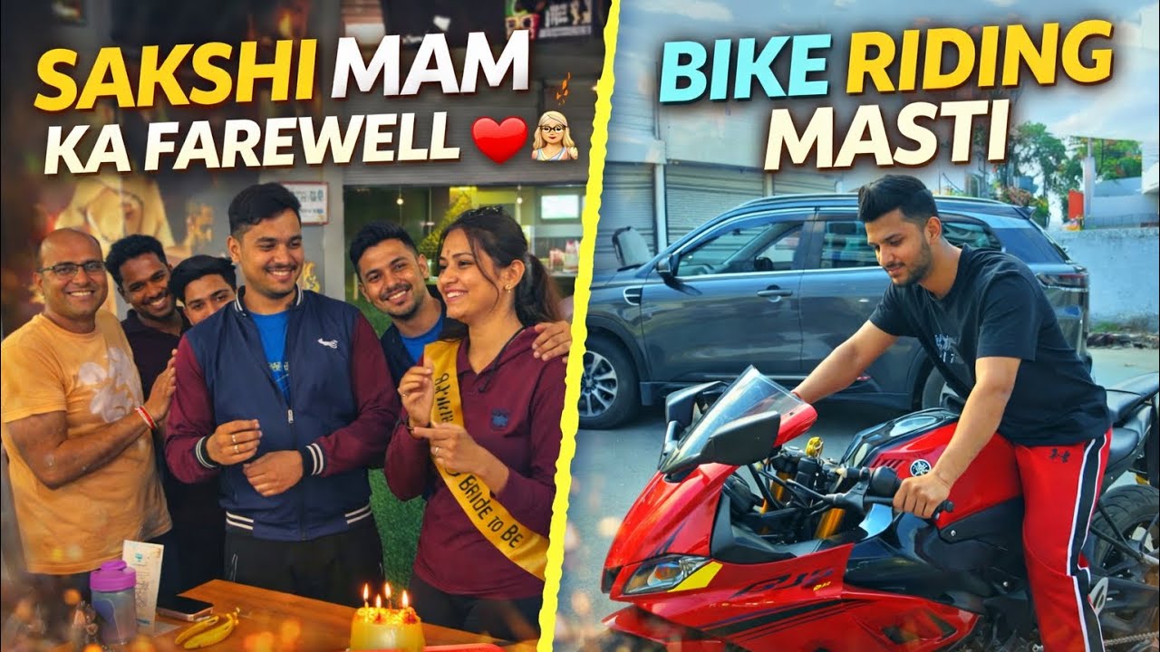 Gym Family Ki Taraf Se Surprise Farewell 🎉 | Emotional Moments| Aamir Vlogs 