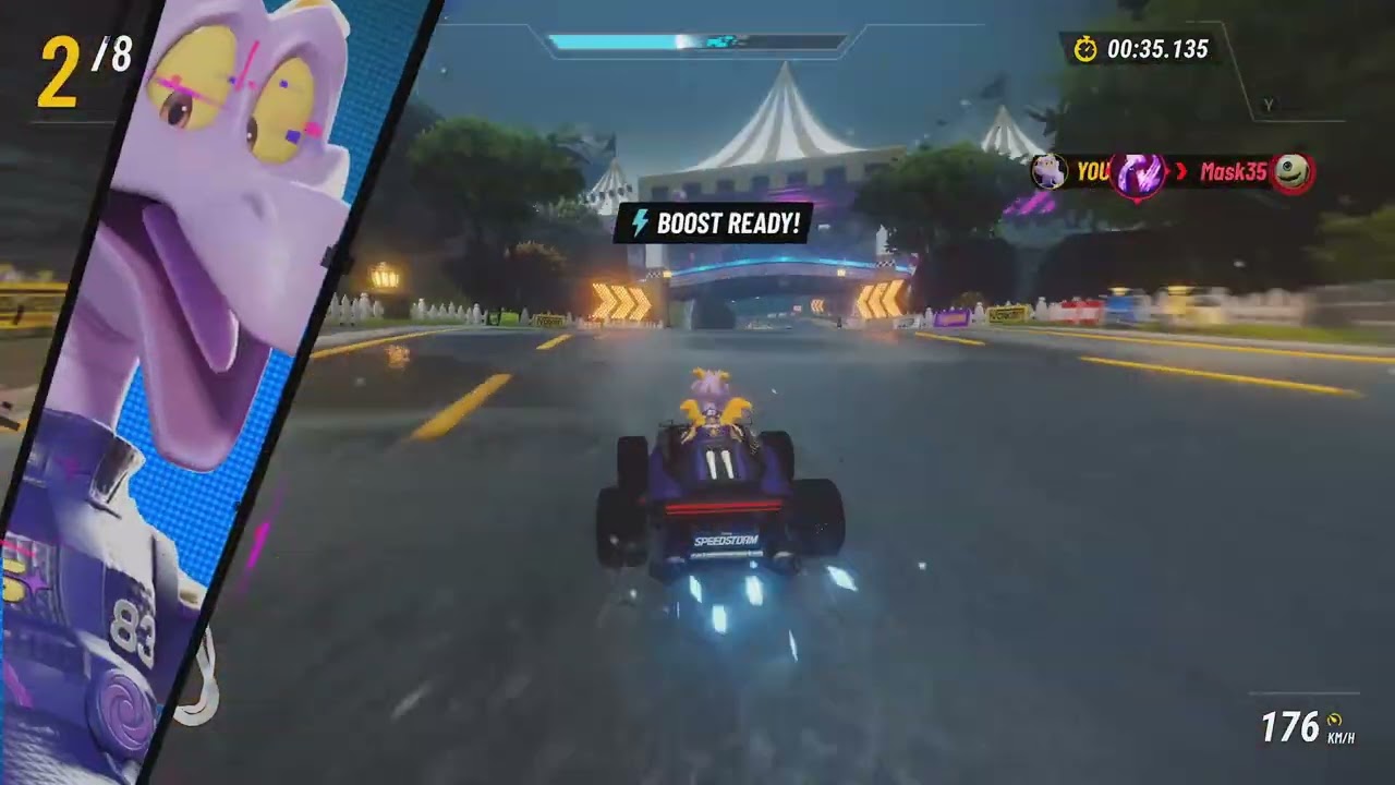 Disney Speedstorm Imagination Cup Race with Figment