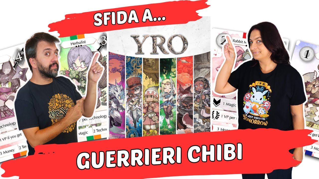 YRO Partita Completa al nuovo gioco da tavolo di carte e combo!