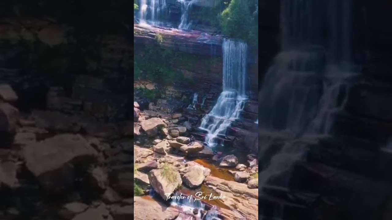 Hidden Waterfall in Maskeliya- Sri Lanka 🍃💦