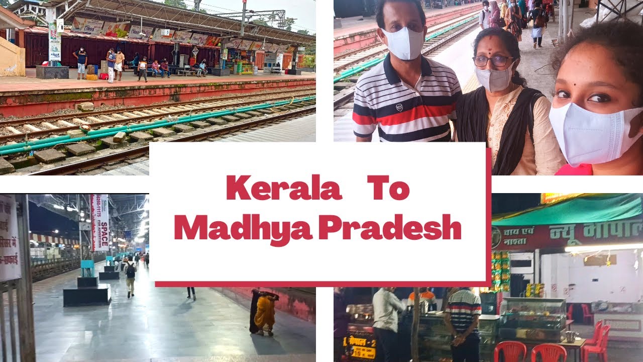 Kerala to Madhya Pradesh | Train Travel | Bhopal vlog - 1