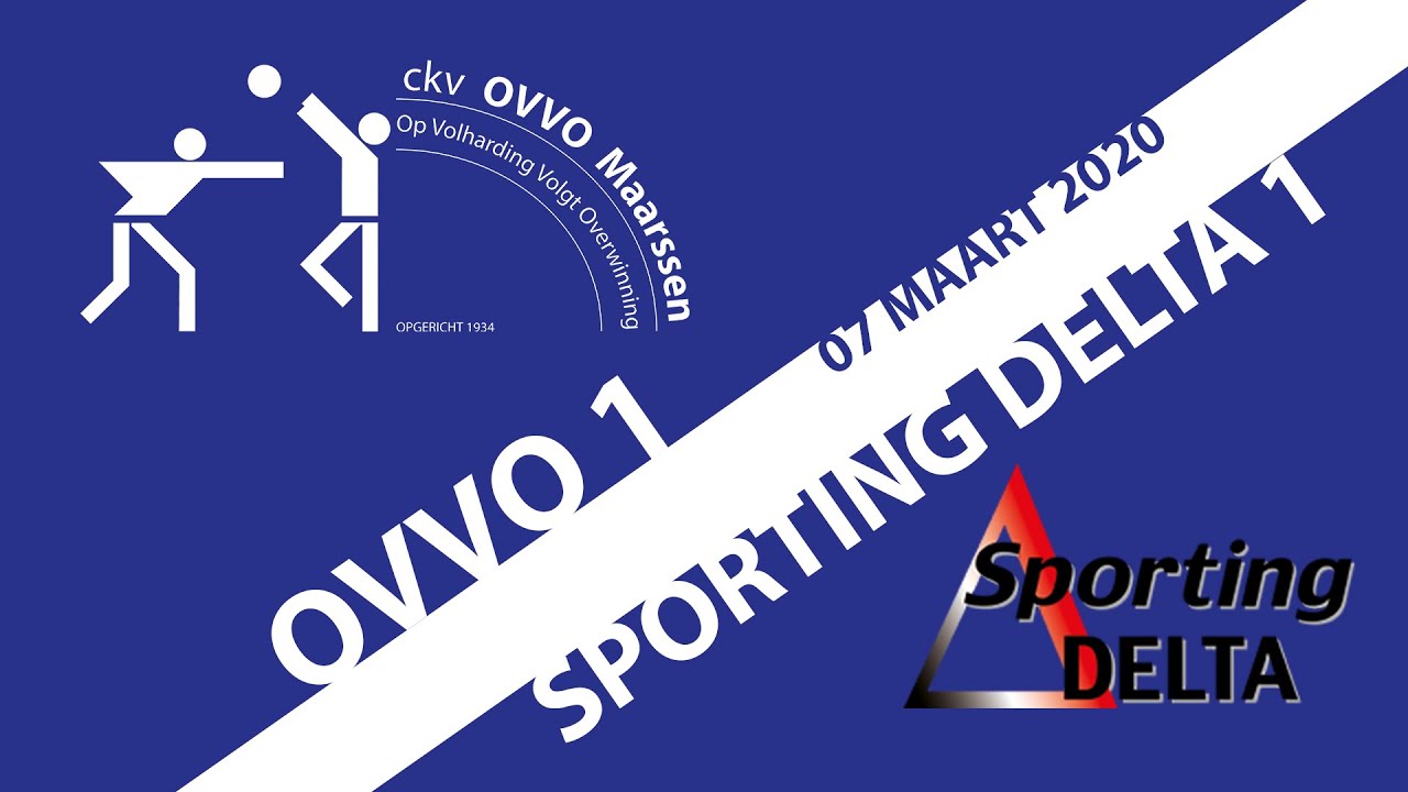 OVVO 1 - Sporting Delta 1 Doelpunten (22-19)