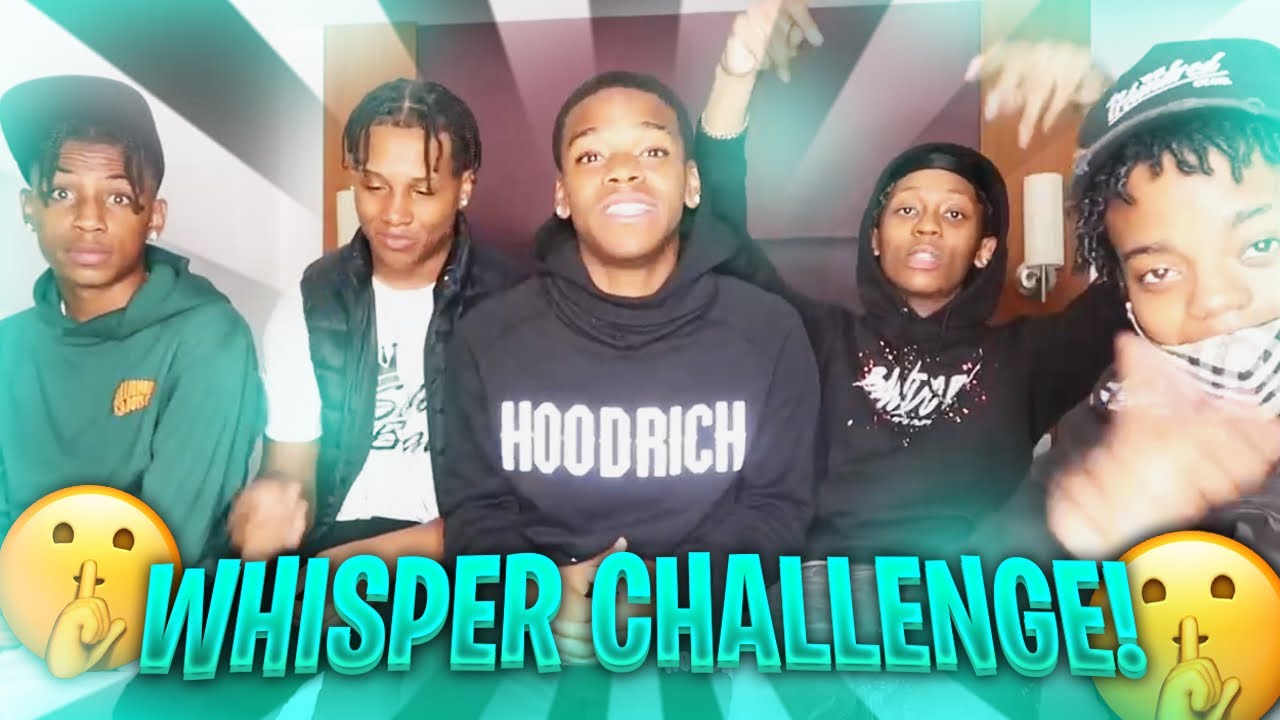 WHISPER CHALLENGE 🤫 FT ASMXLLS, KSLDN, RONZO & REUBZ4K 🎧