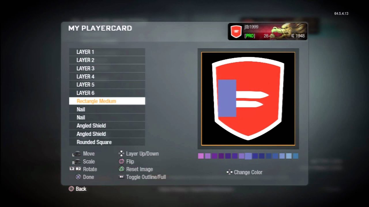 Black ops:how to make a double tap emblem