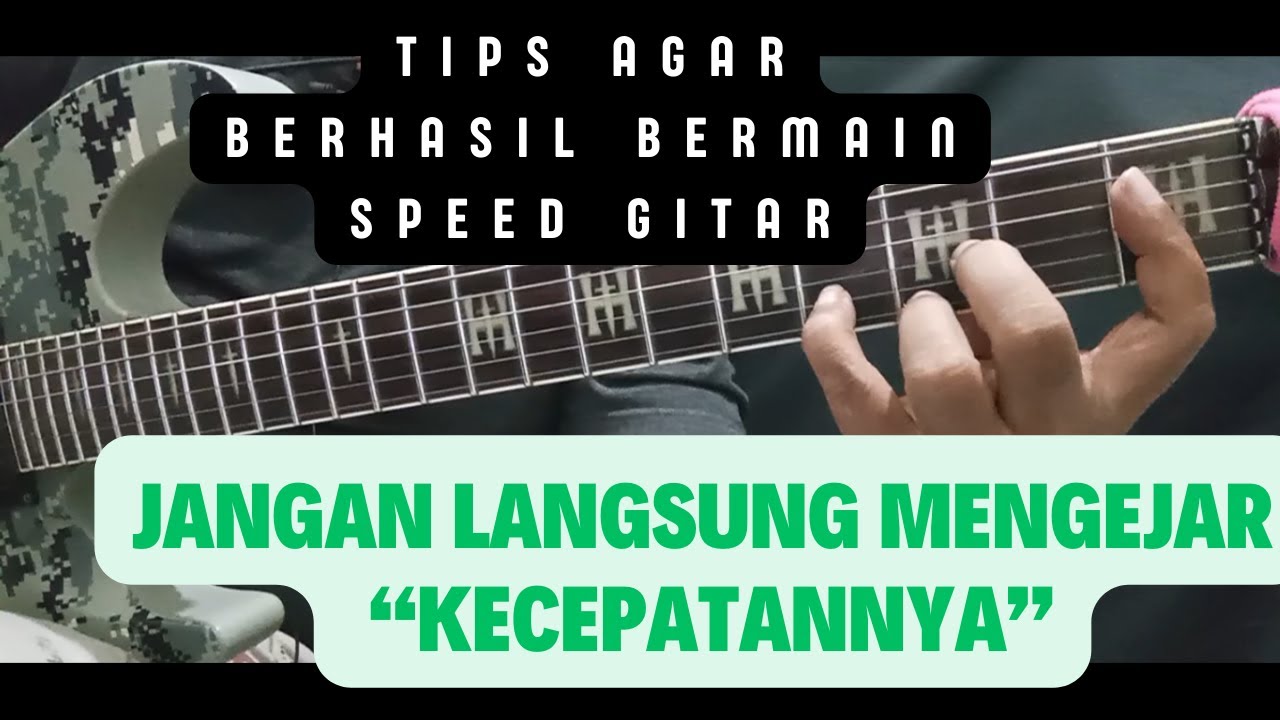 CARA BERMAIN GITAR MELODI CEPAT