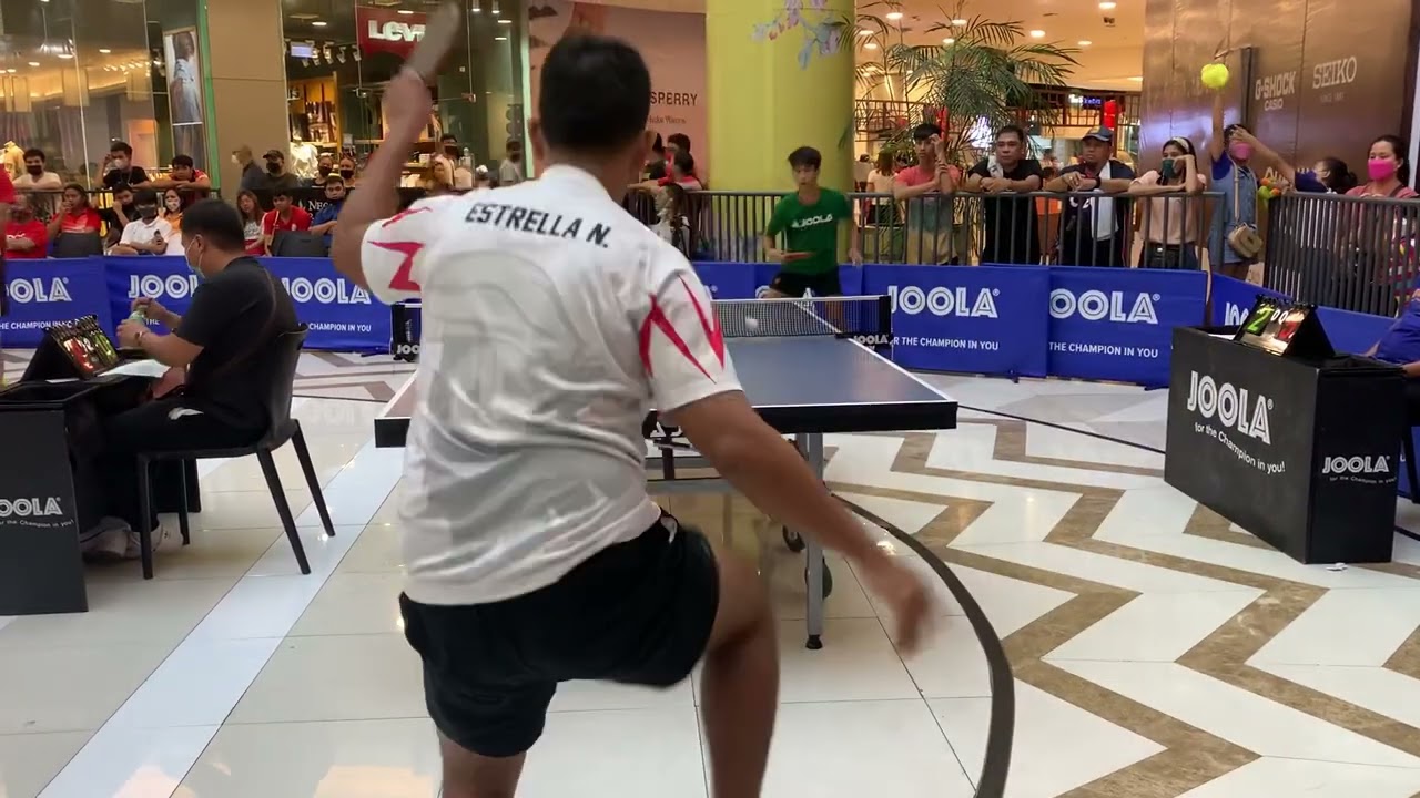 Sean Garcia Vs Nestor Estrella : CFBC table tennis tournament 2022 : 1st Set