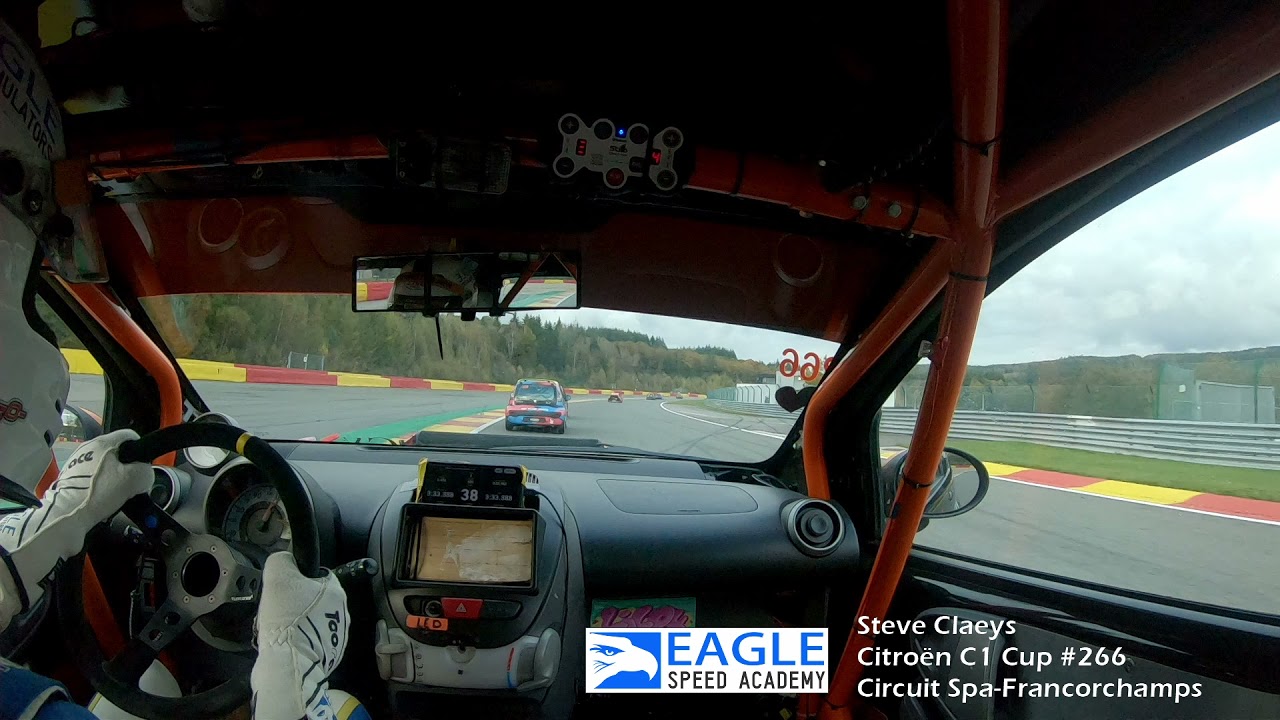 Citroën C1 Cup 24 hours of Spa 2021, Racestart and full fuel stint.