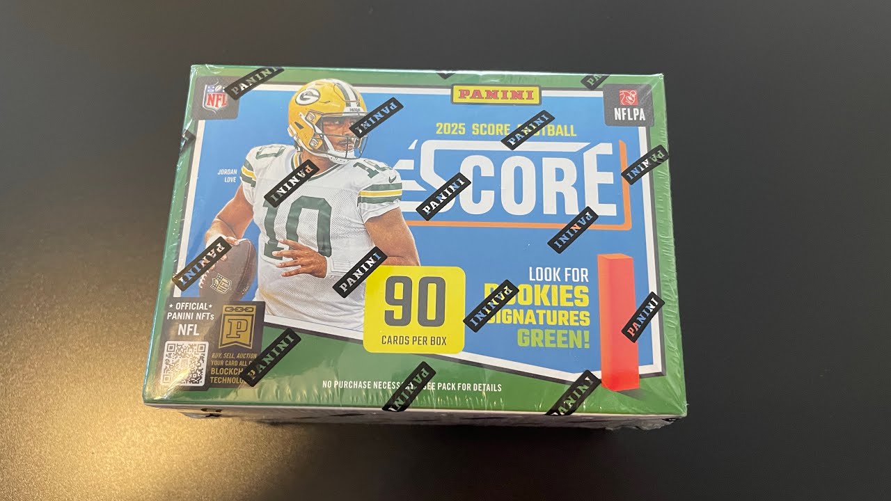 2025 Panini Score Round 2! We pulled a decent numbered card!