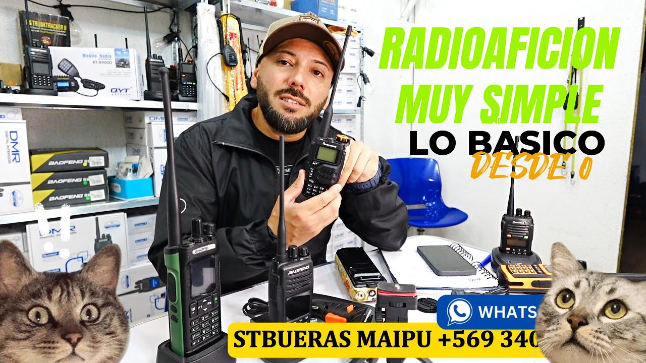 RADIOAFICION SIMPLE FACIL Aprende LO BASICO y COMIENZA HOY VHF UHF CB WALKIES RADIOS