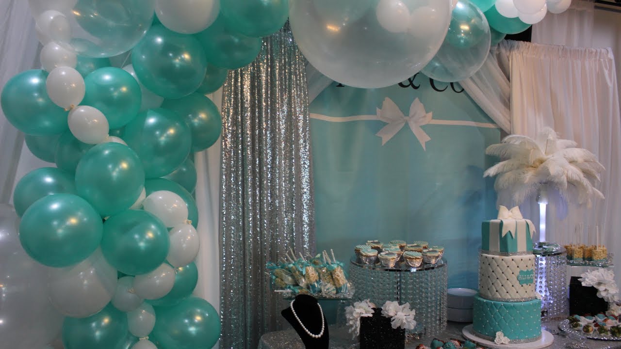 Tiffany & Co. Themed Baby Shower