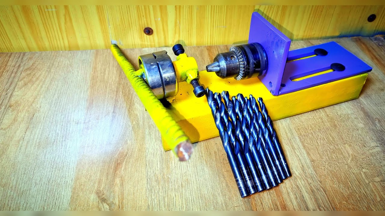 Amazing idea ( Drill bit )🔥🔥كيفية صنع ميش بطريقة ساهلة