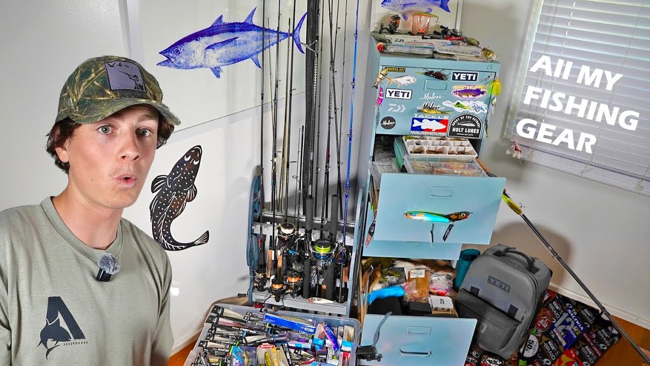 All My Fishing Gear! | Rods, Reels, Lures, Accessories & More
