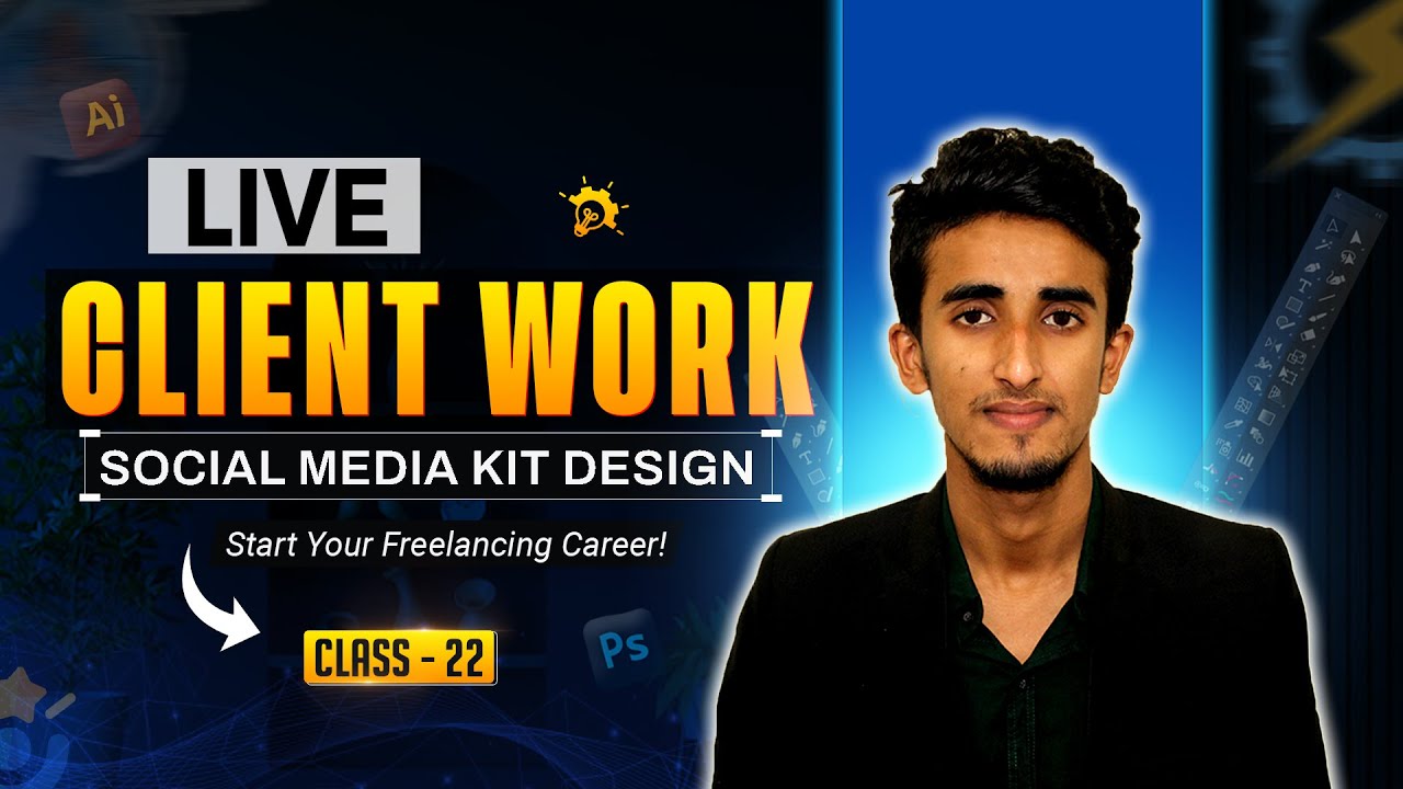 Client এর জন্য Social Media Kit কীভাবে তৈরি করবেন? | Social Media Kit Tutorial | Class 22