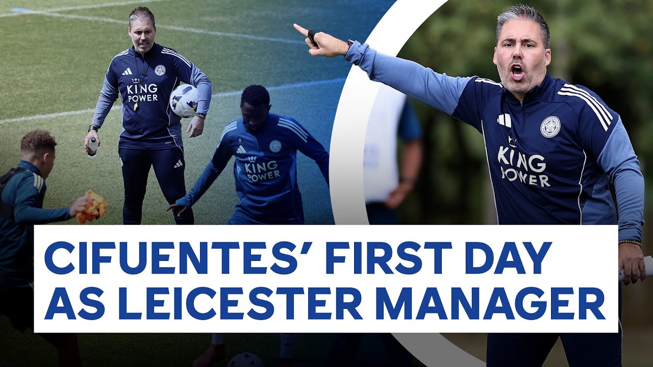 Mart&iacute; Cifuentes Meets Players & Takes Training On First Day ⚽️