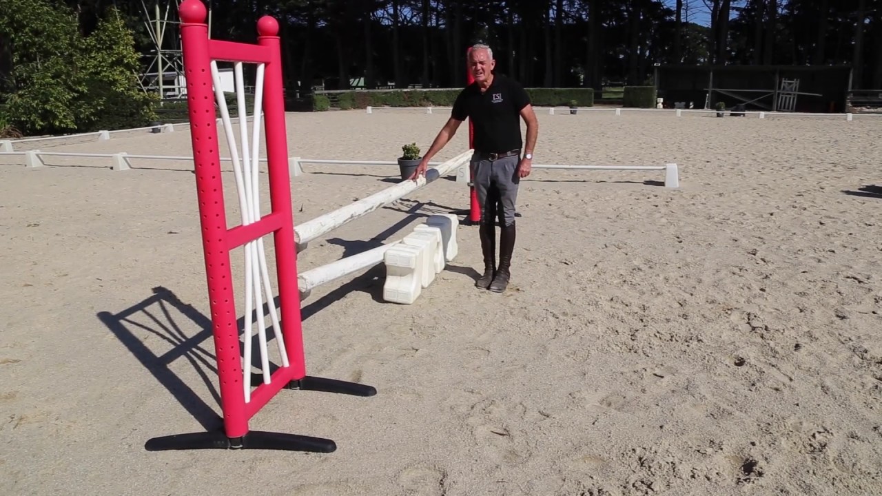 Walking the striding between jumps with Andrew McLean