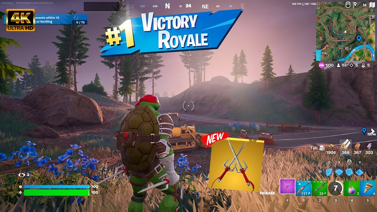 !!Mythical Kunai!! (Raphael) Fortnite Chapter 5 Season 1
