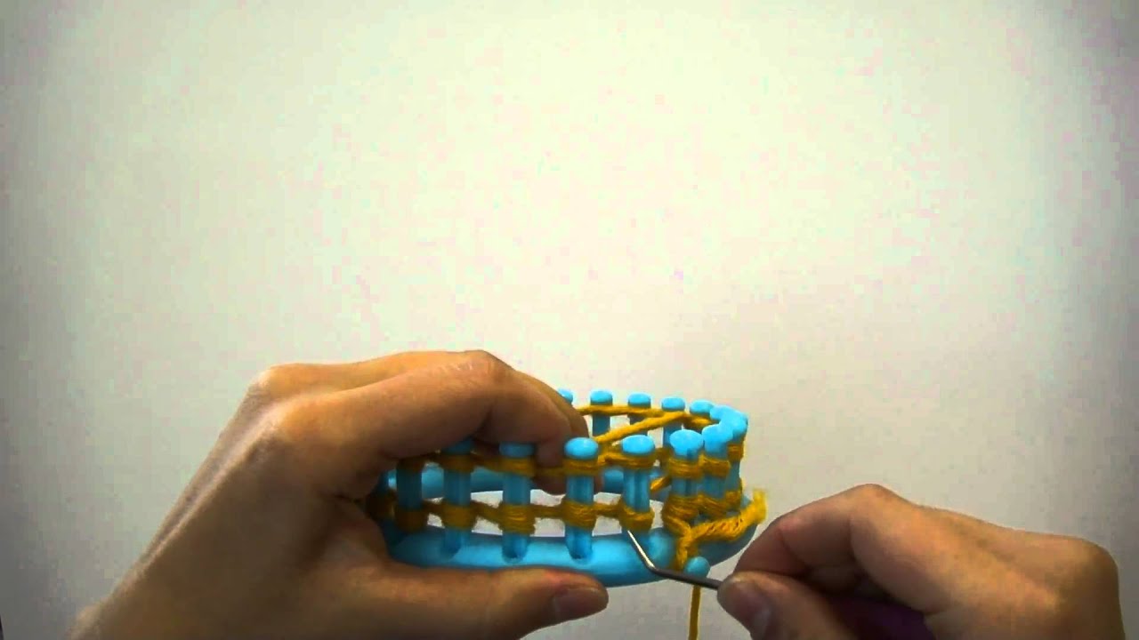 Knitting Loom (Strickring) - Erste Schritte - Schlauch (Video ist auch für Serenity Loom geeignet)