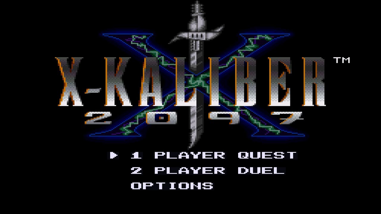X-Kaliber 2097 (European version) Intro and Demo