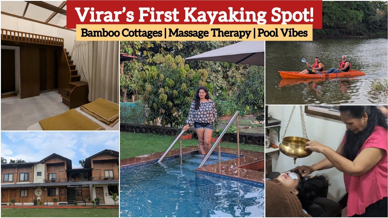 Best Nature Stay Near Mumbai | Ashaya Agro Farms | Kayaking, Massage Therapy & Bamboo Cottage Stay 