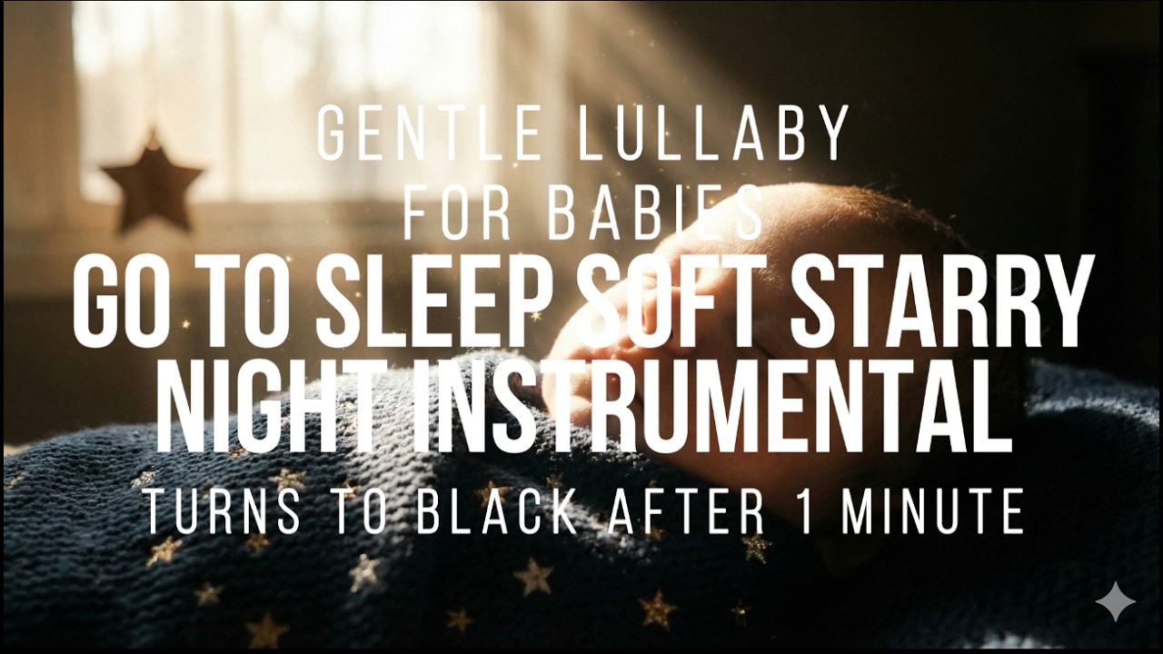 Baby Sleep Music 🌙 432Hz Relaxing Instrumental Lullaby for Newborns (60 BPM Piano)
