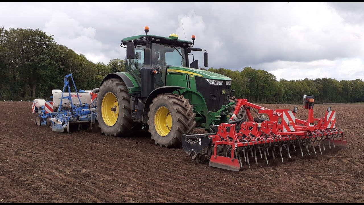 FD CUMA MORBIHAN - Semis de maïs en combiné CUMA Printanière mai 2021